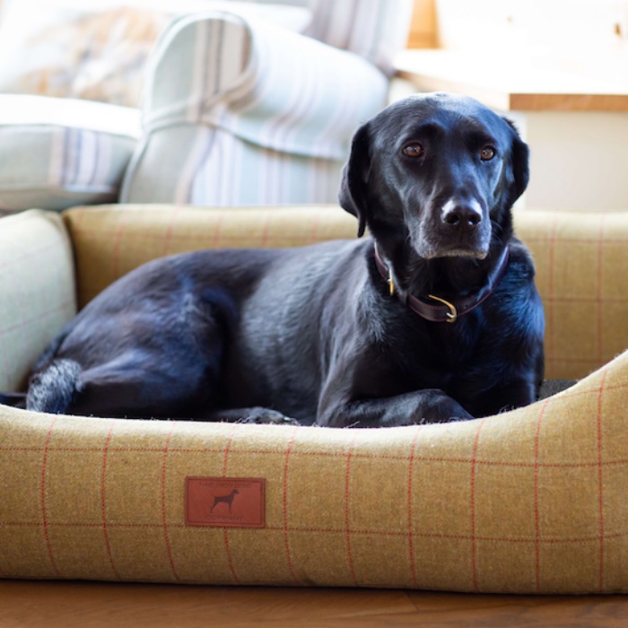 Tweed Dog Beds – Grey Wool