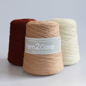 Aran Weight British Wool 400g Cones