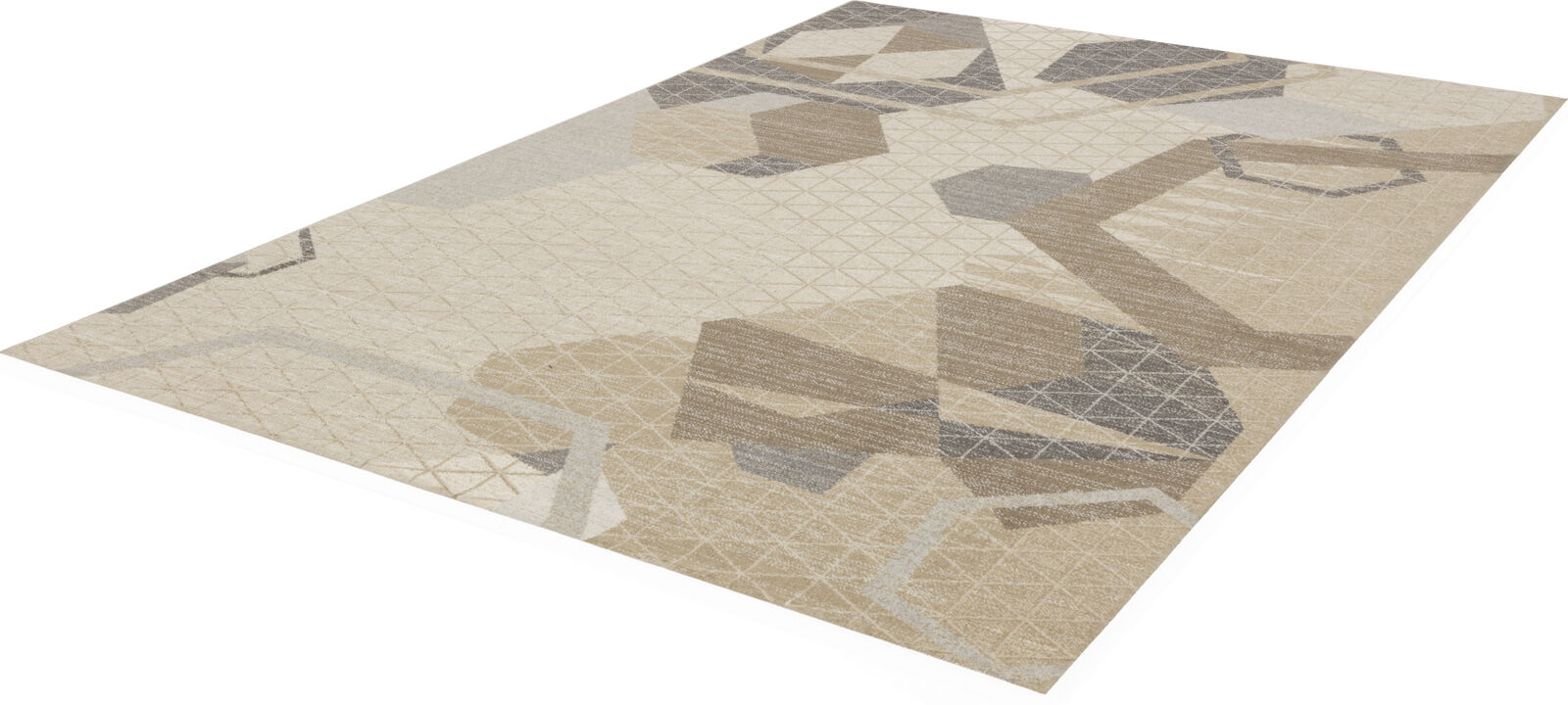 Folio Geometric Wool Rug - Image 5