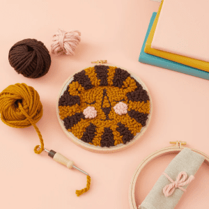 Lion Punch Needle Kit