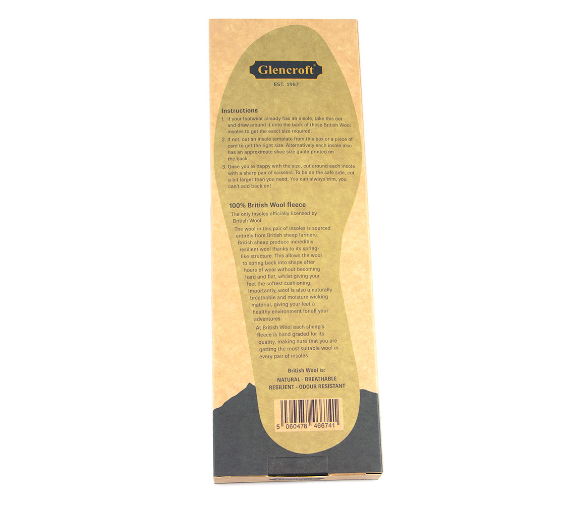 Glencroft Wool Insoles - Image 5