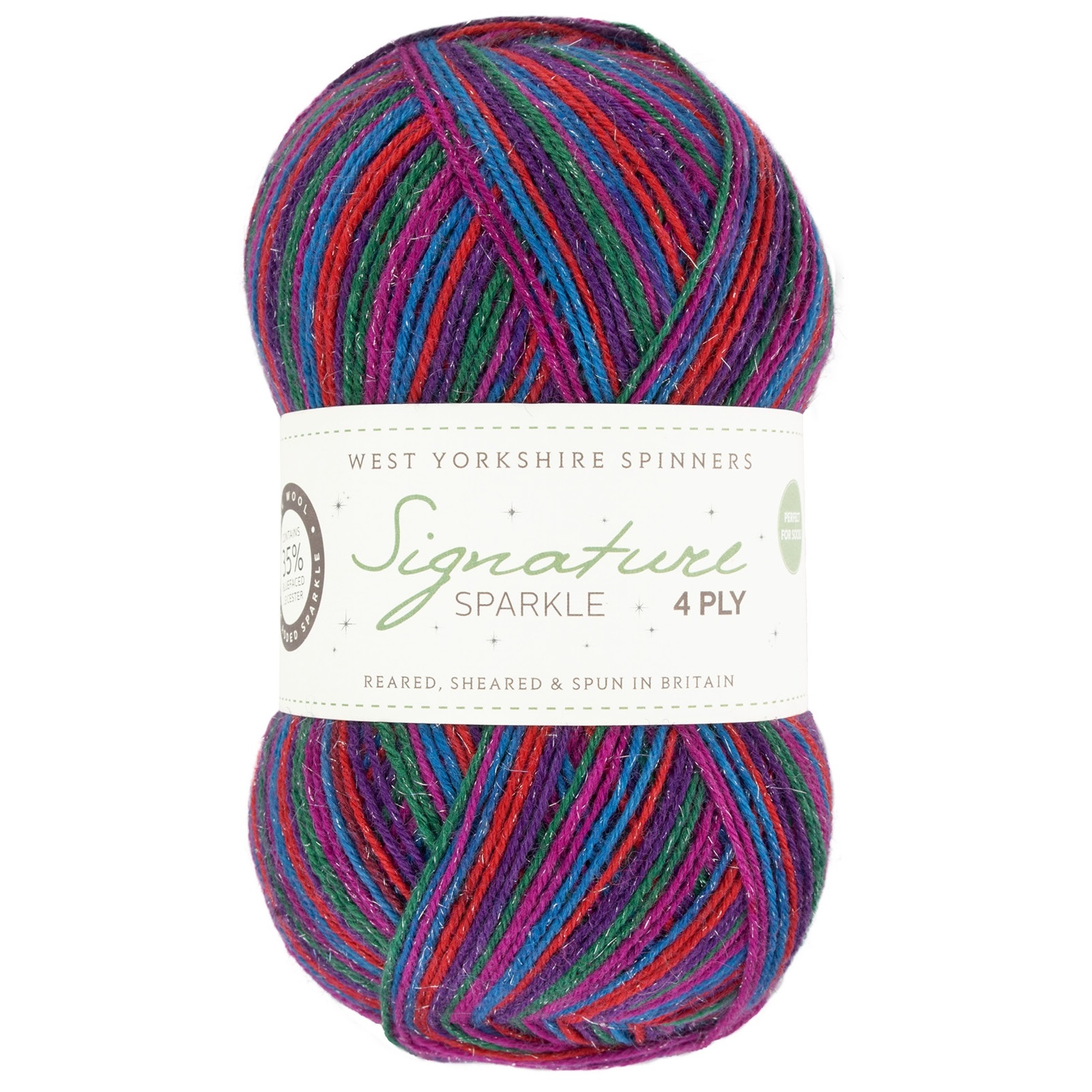 4ply sparkle yarn