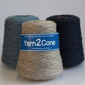 DK wool 500g Cone Woolyknit